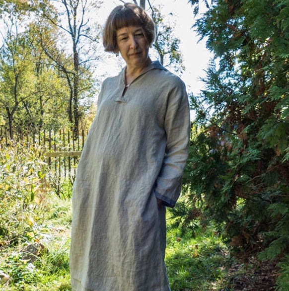 Make the 211 Middy Blouse into a Dress - Folkwear Make the 211 Middy Blouse into a Dress - Folkwear