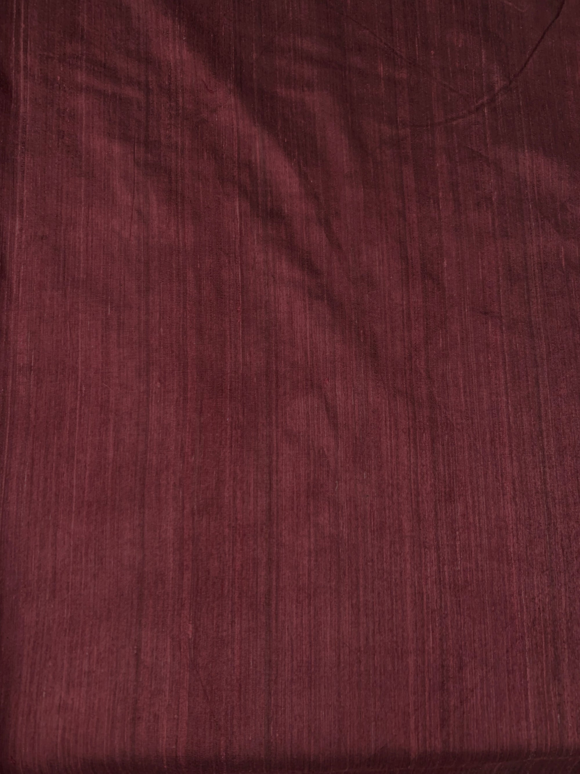 silk dupioni fabric color Wine.