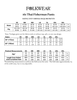 161 Thai Fisherman Pants - PDF