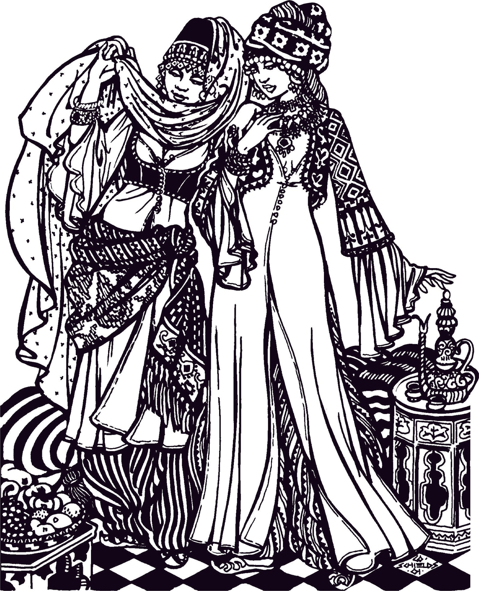 Turkish Dancer Pattern History
