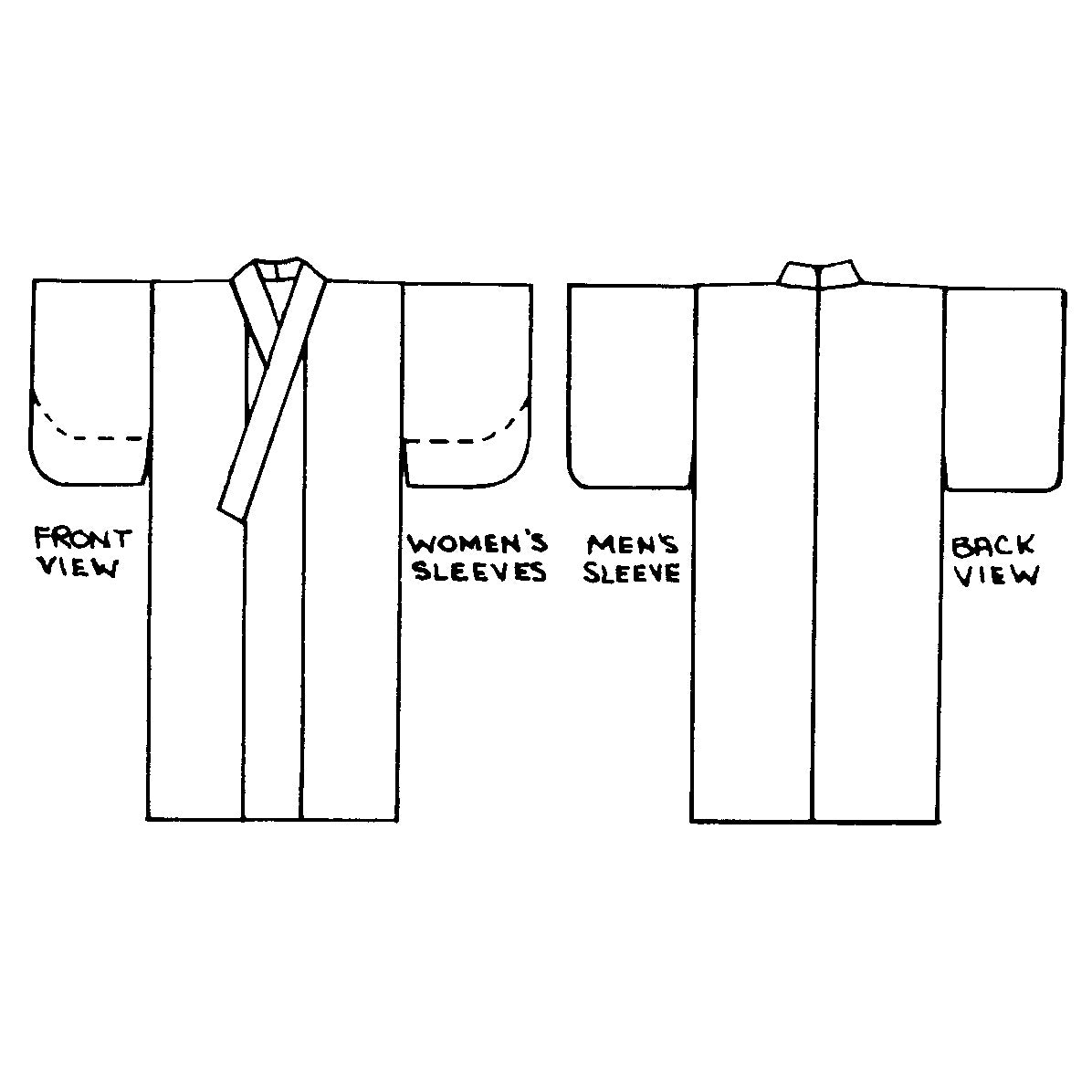 how to cut a kimono dress Kimono Sleeves - How To Make One For Your Dress (2 Ways)