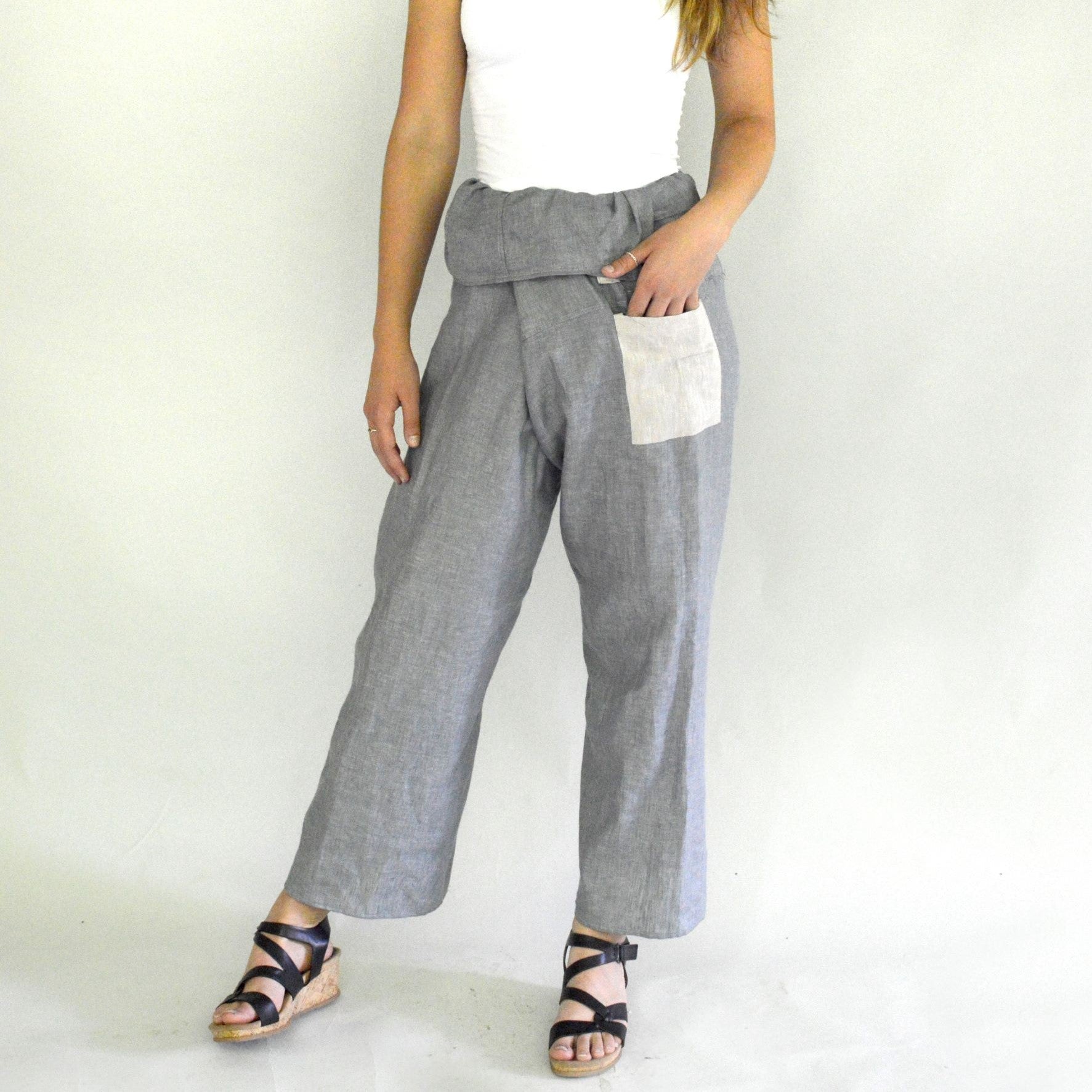 Inspiration and fabric suggestions for the Thai Fisherman Pants