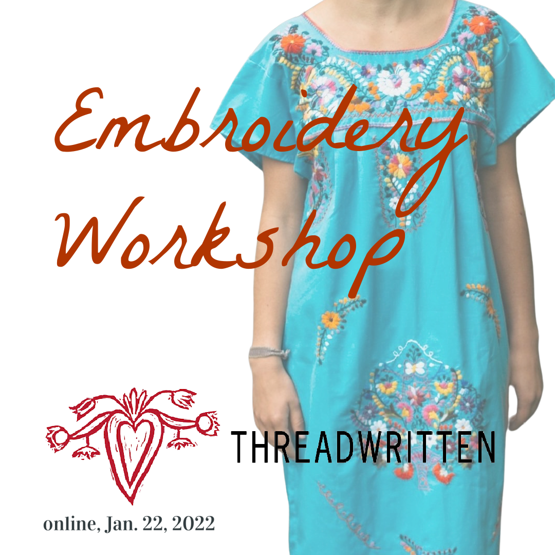 Learn To Embroider With Threadwritten and the 142 Old Mexico Dress