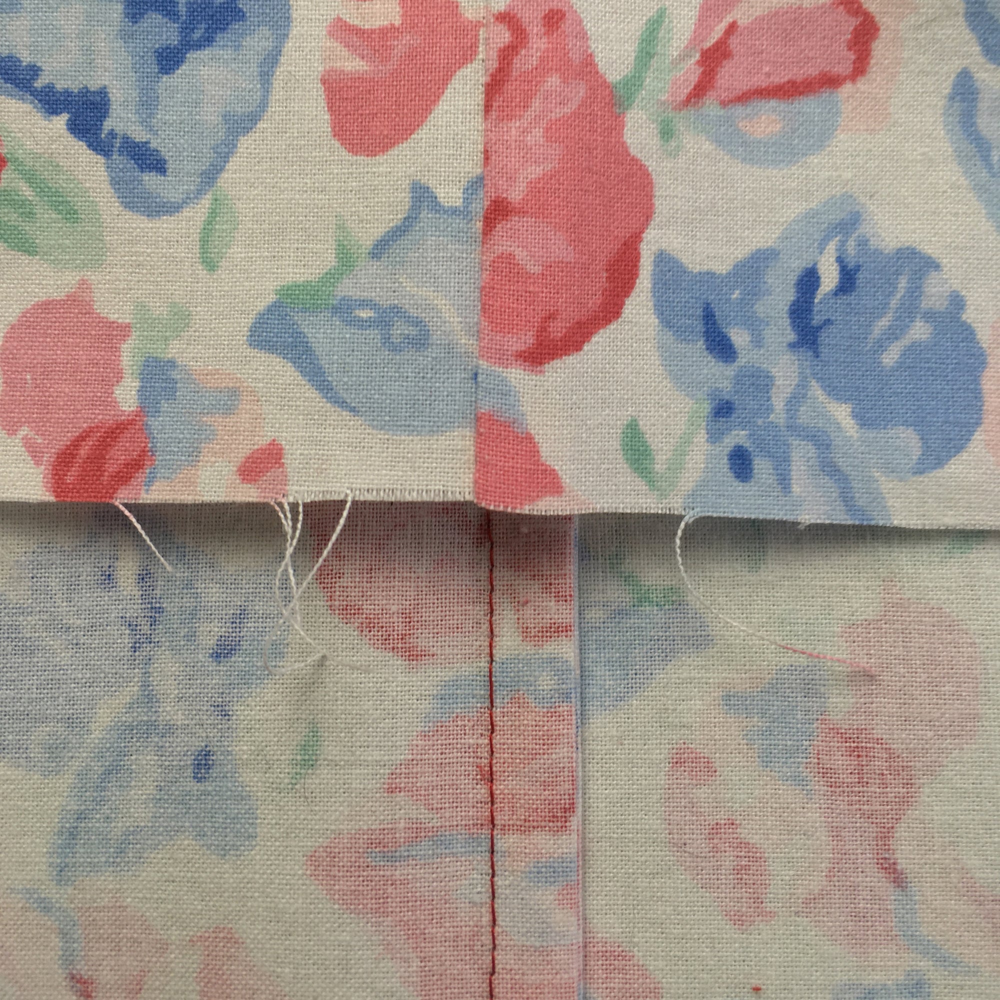 Photo of French Seam Right & Wrong Side