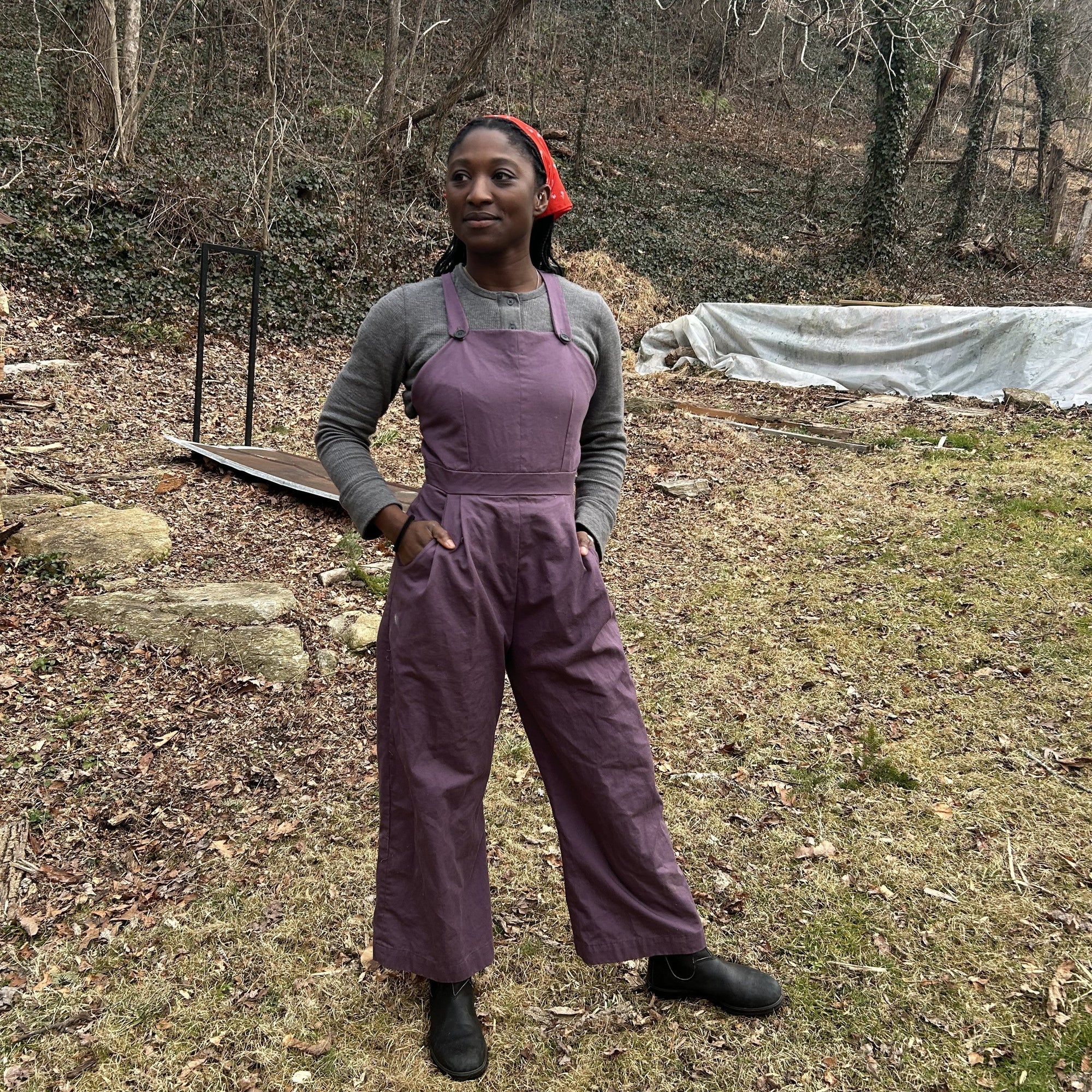 Esi's 240 Rosie the Riveter Overalls - Folkwear