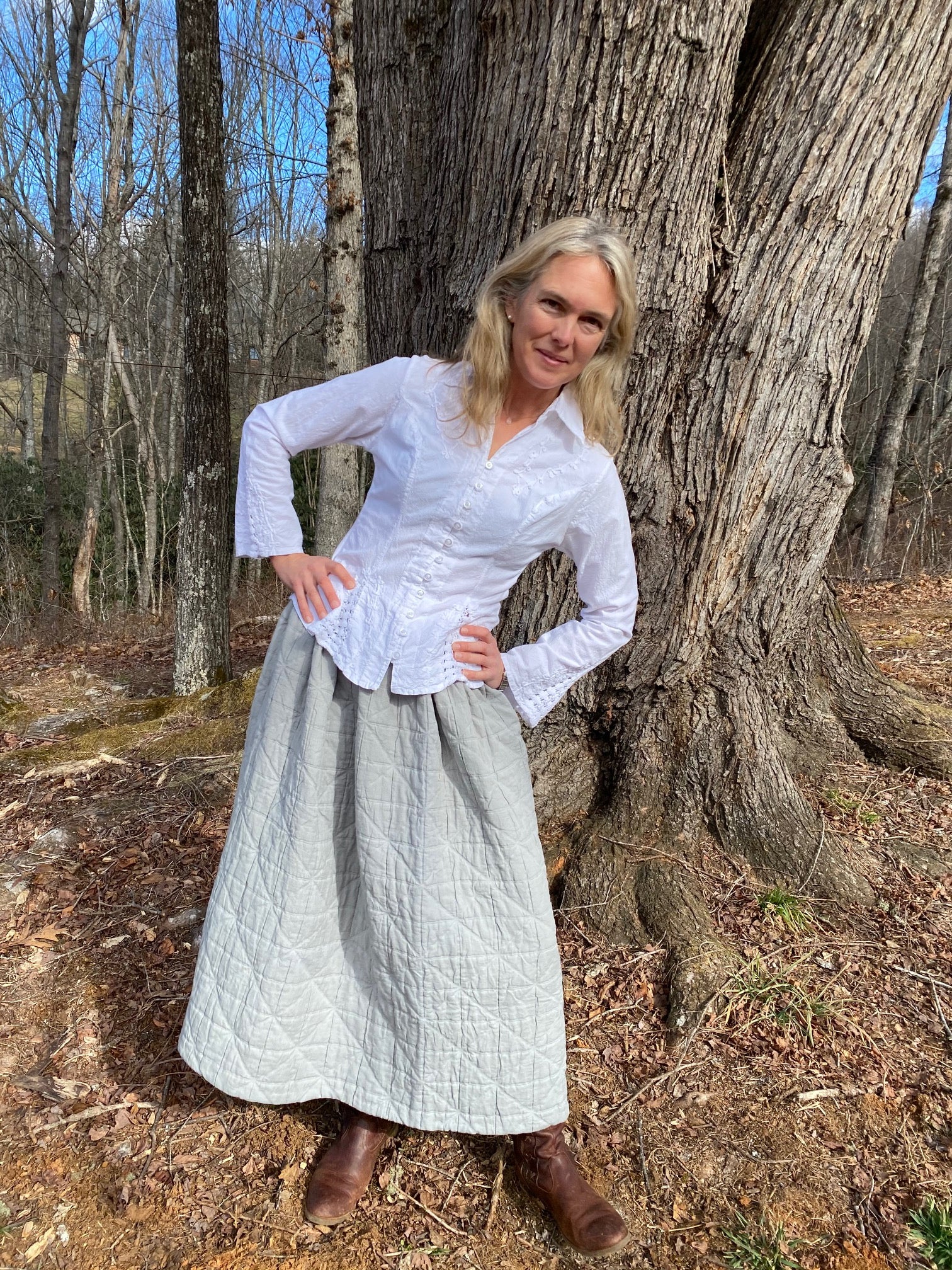 History of the Quilted Skirt