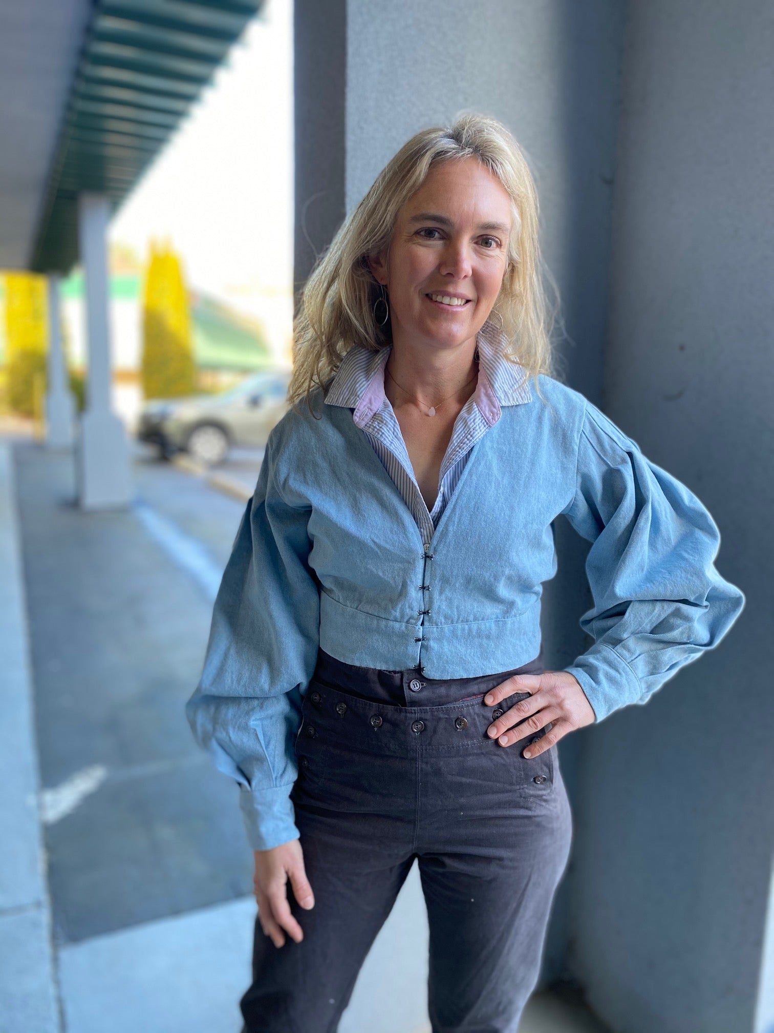 Bolivian Milkmaid's Jacket made modern - Folkwear