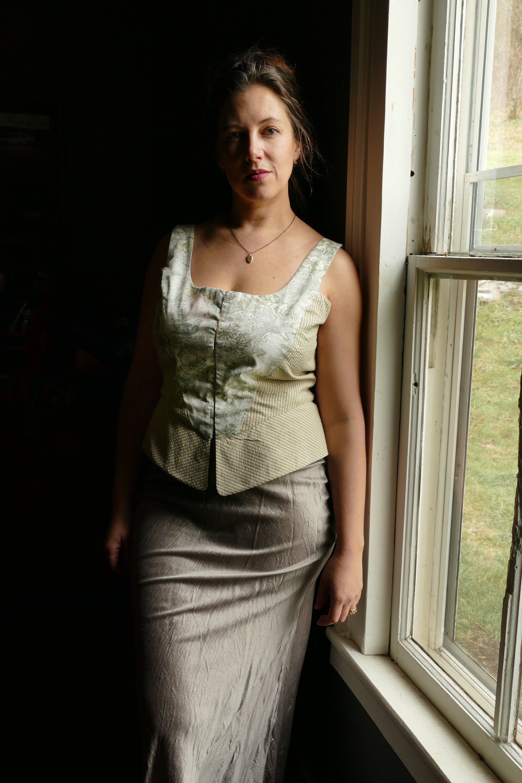 The Folkwear 267 M' Lady's Corset as an Everyday Top