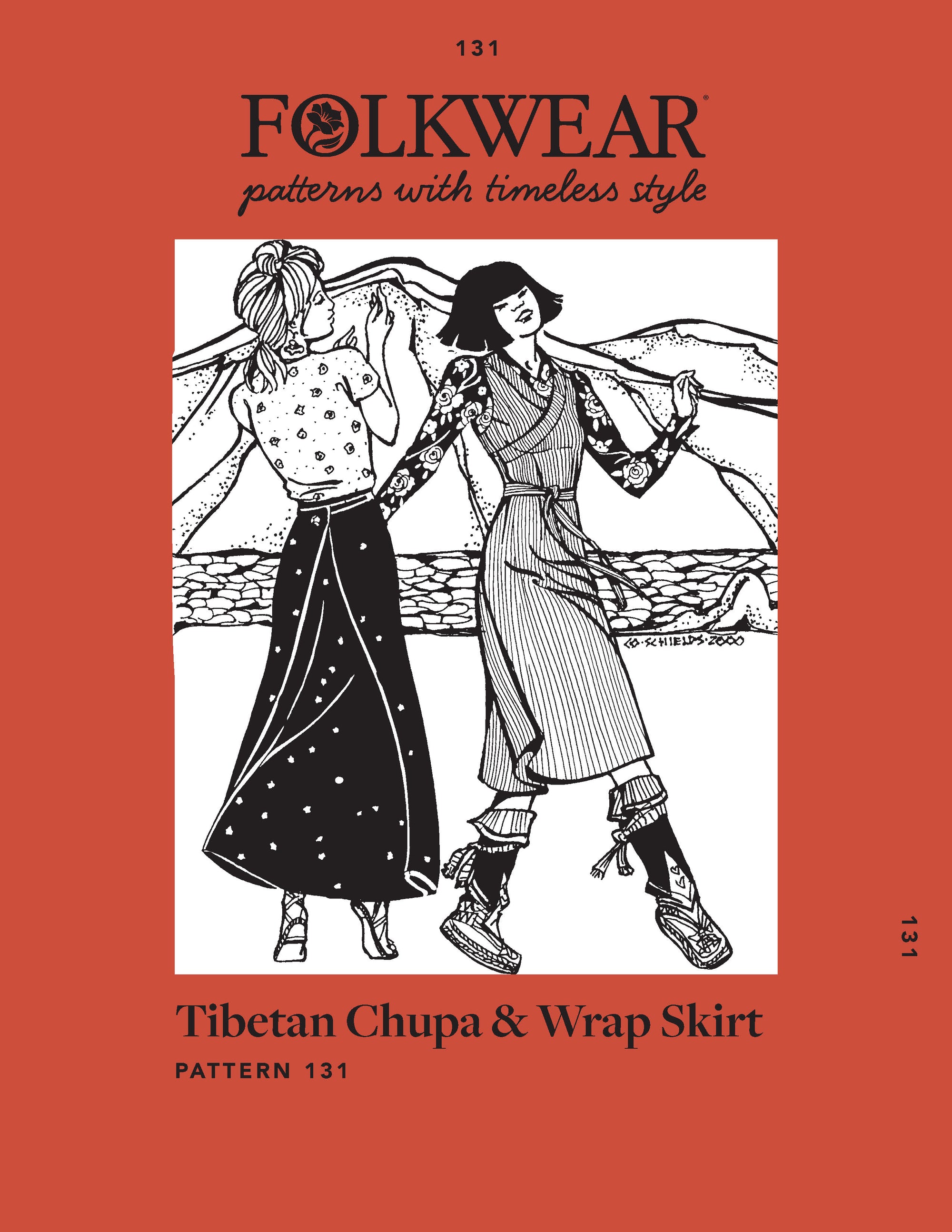 Folkwear 131 Tibetan Chupa Pattern Cover