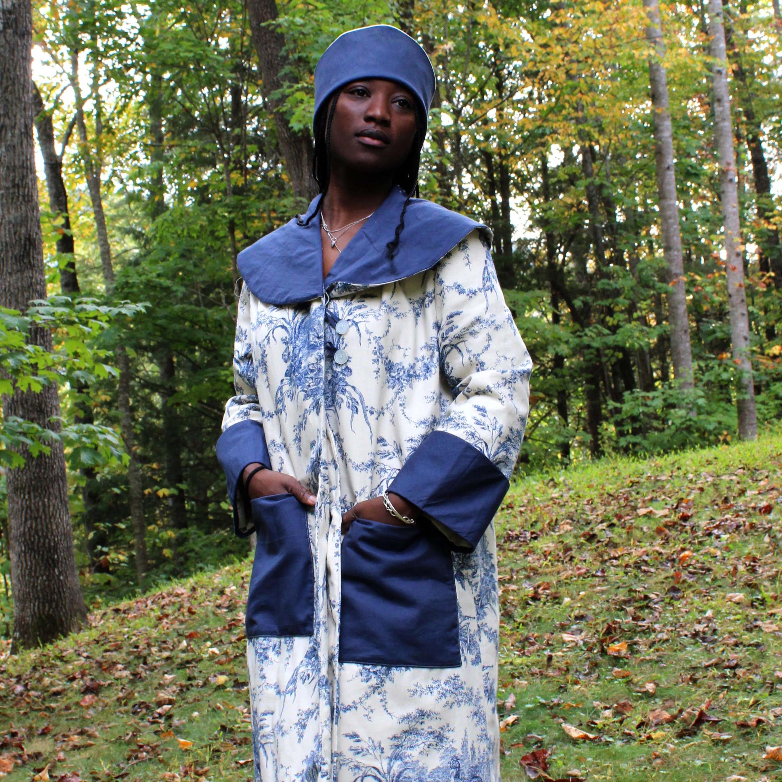262 Spectator Coat in Toile - Folkwear