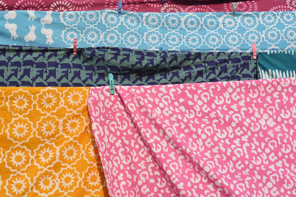 Batiking in Ghana