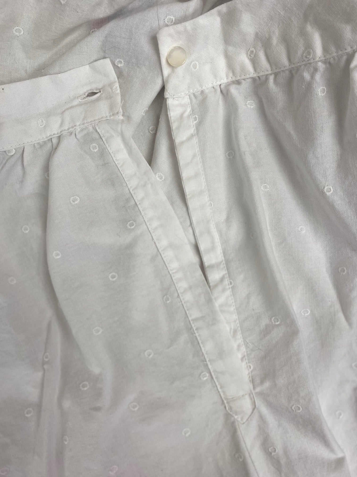 How to Sew a Placket - from the 203 Edwardian Underthings