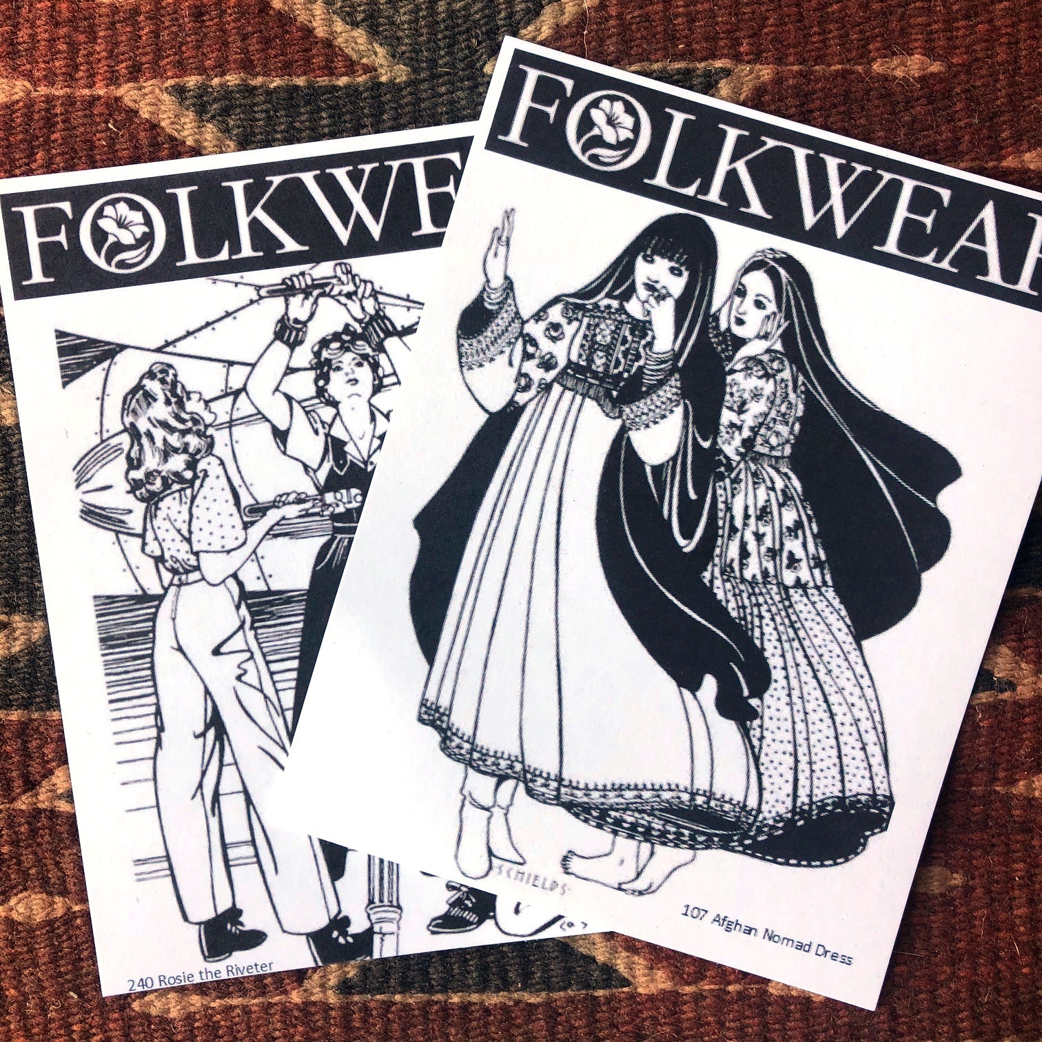 Folkwear Postcards