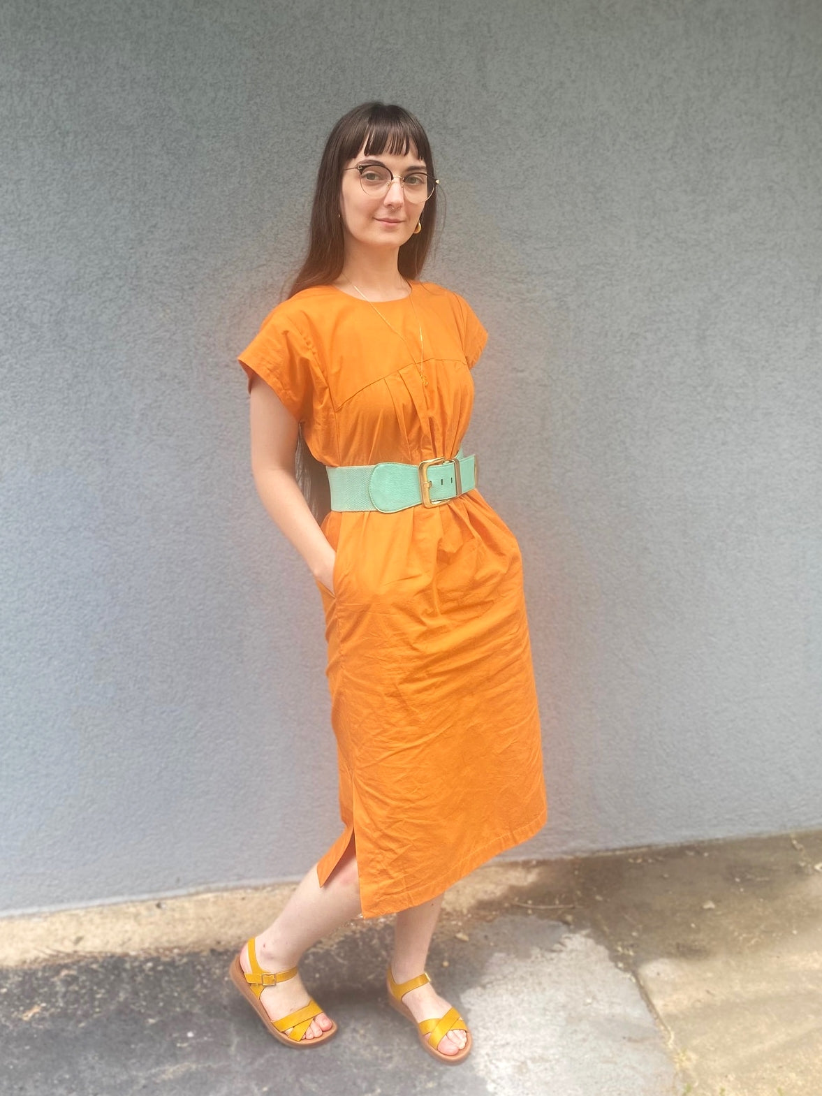 Adding Pockets to the 142 Old Mexico Dress