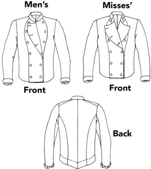 133 Belgian Military Chef's Jacket