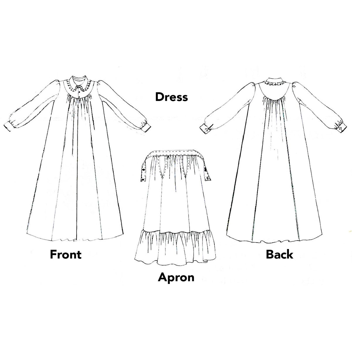 201 Prairie Dress Folkwear
