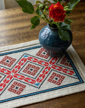 BitKit Balkan Diamond cross stitch folk embroidery kit