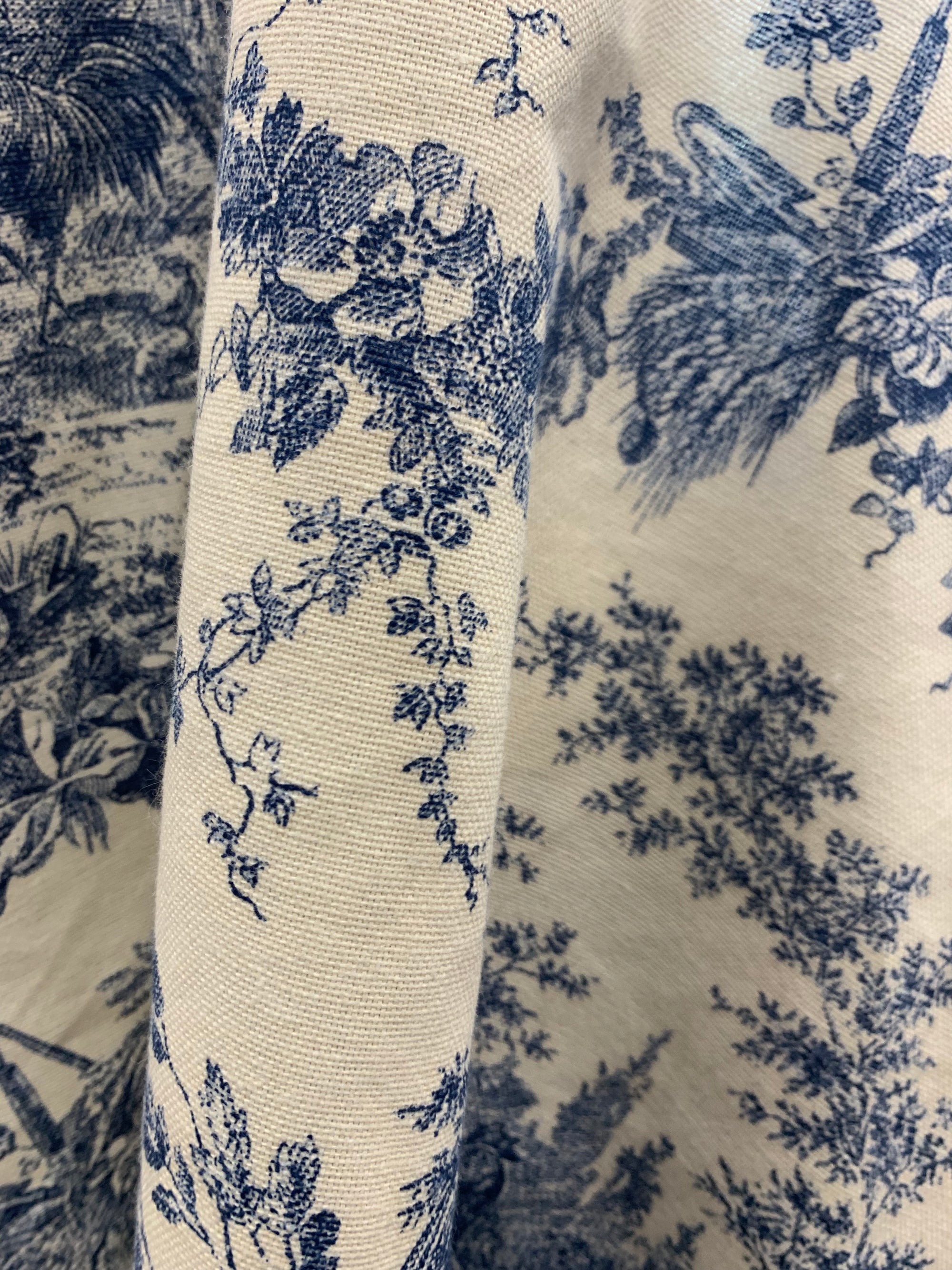 French Toile Cotton Canvas
