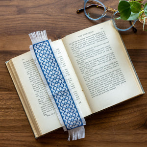 Folk Fabric Sampler White cross stitch kit