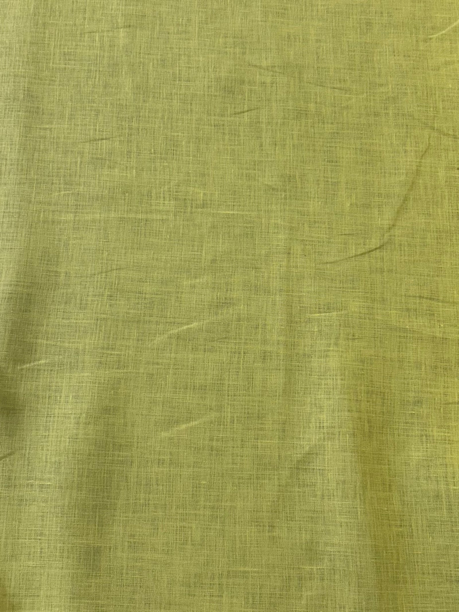 spring yellow mid-weight (handkerchief) linen.