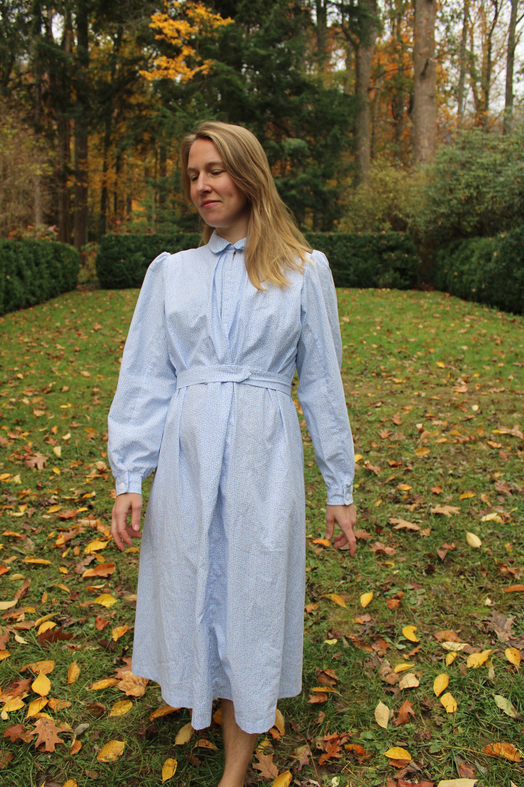 246 Calico Day Dress - Folkwear 246 Calico Day Dress - Folkwear