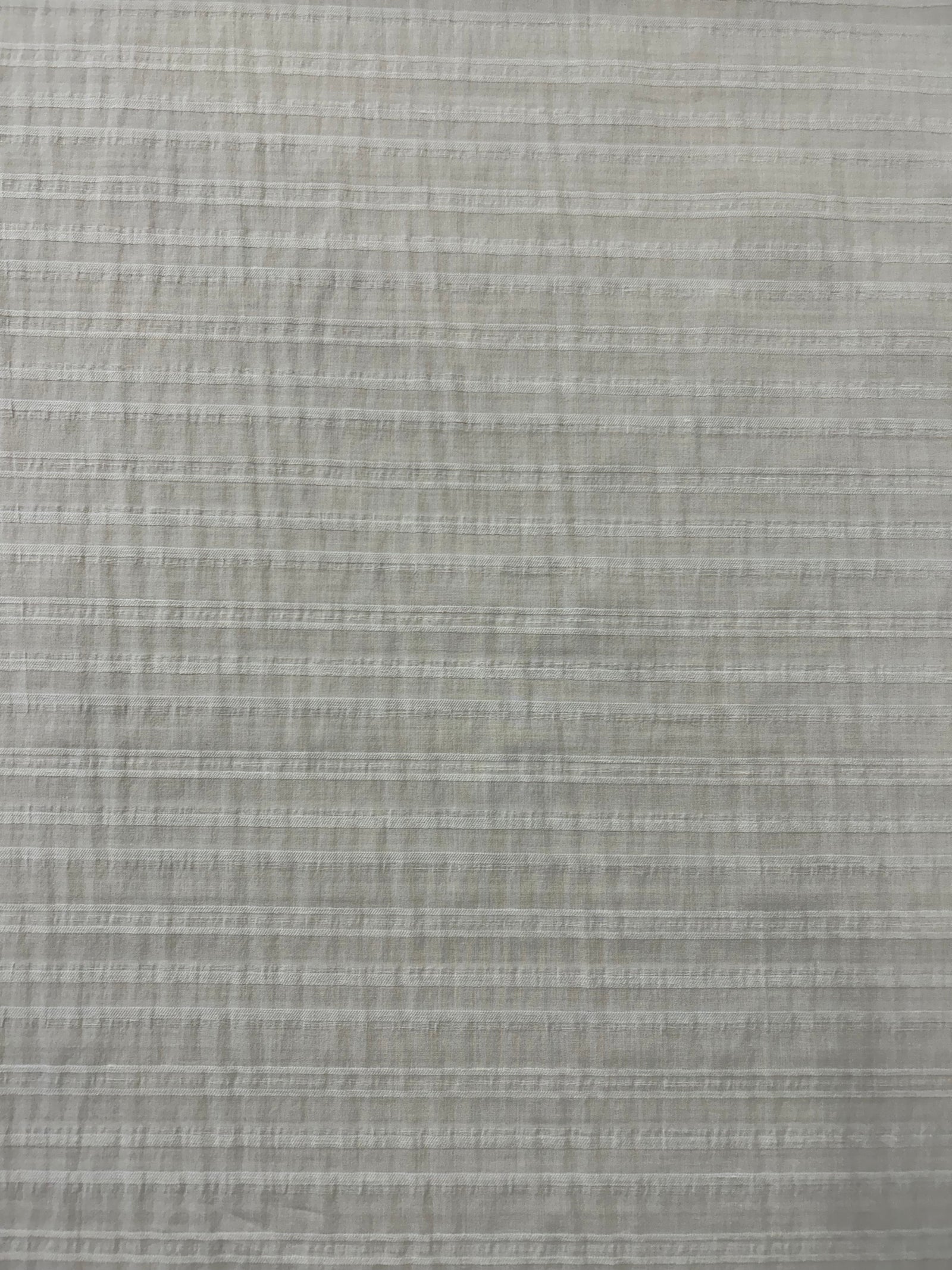 White Linen/Cotton Jacquard