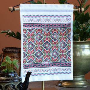 Scandinavian Sampler cross stitch folk embroidery kit