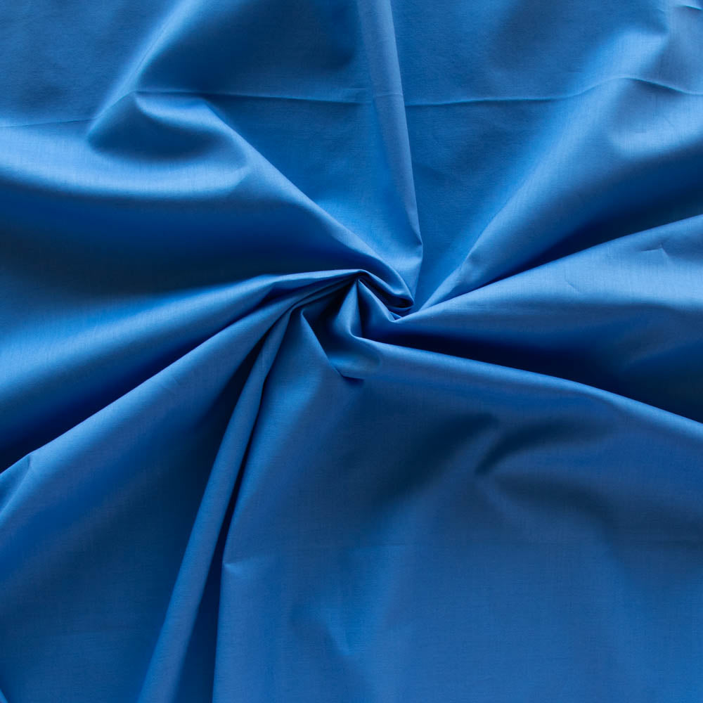 Organic Cotton Lawn - Cobalt
