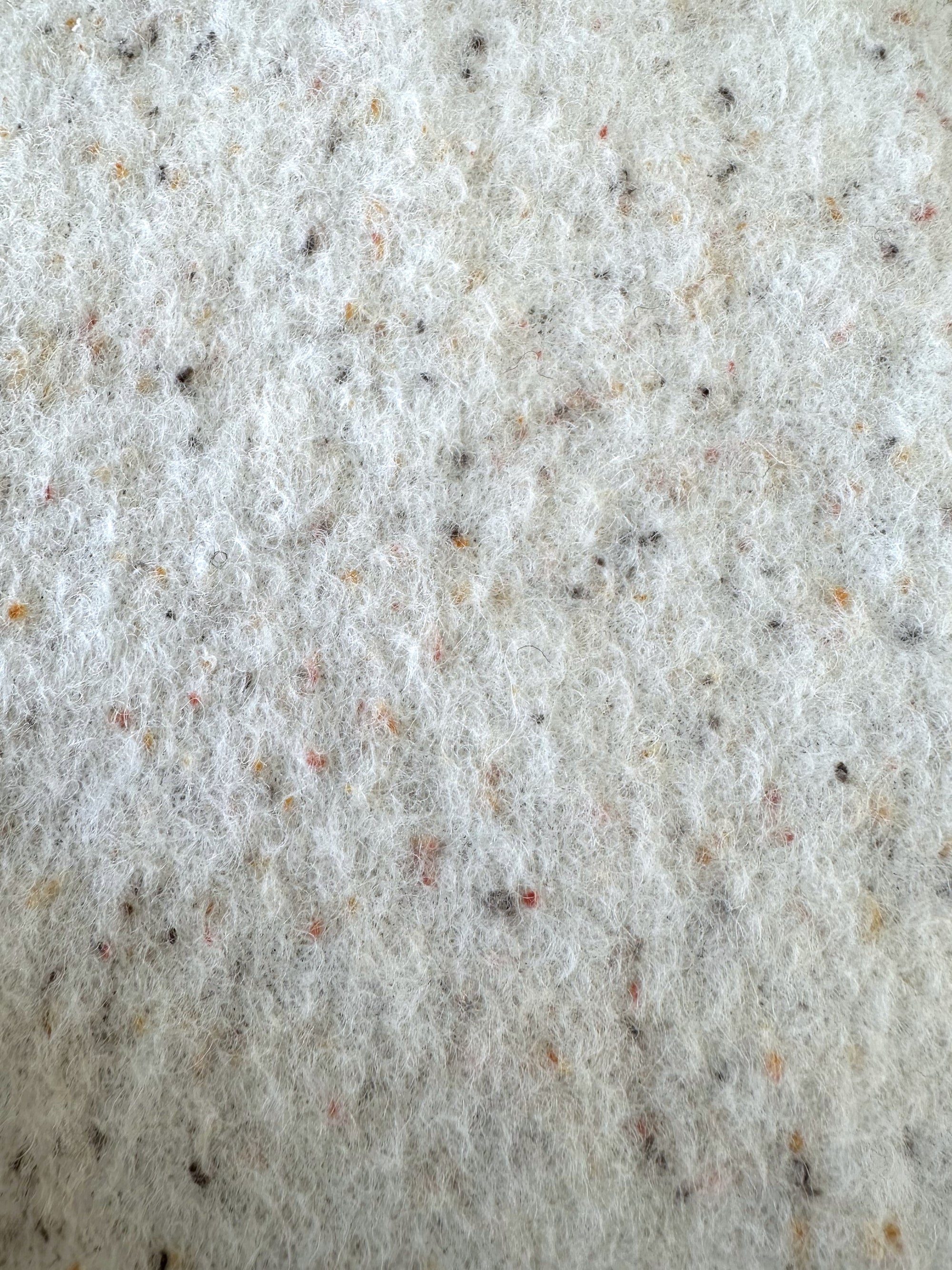 Boiled Wool - Ivory Confetti