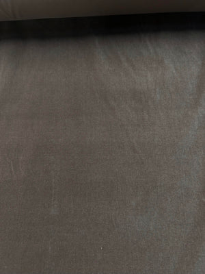 flat lay of a mocha brown velvet fabric.