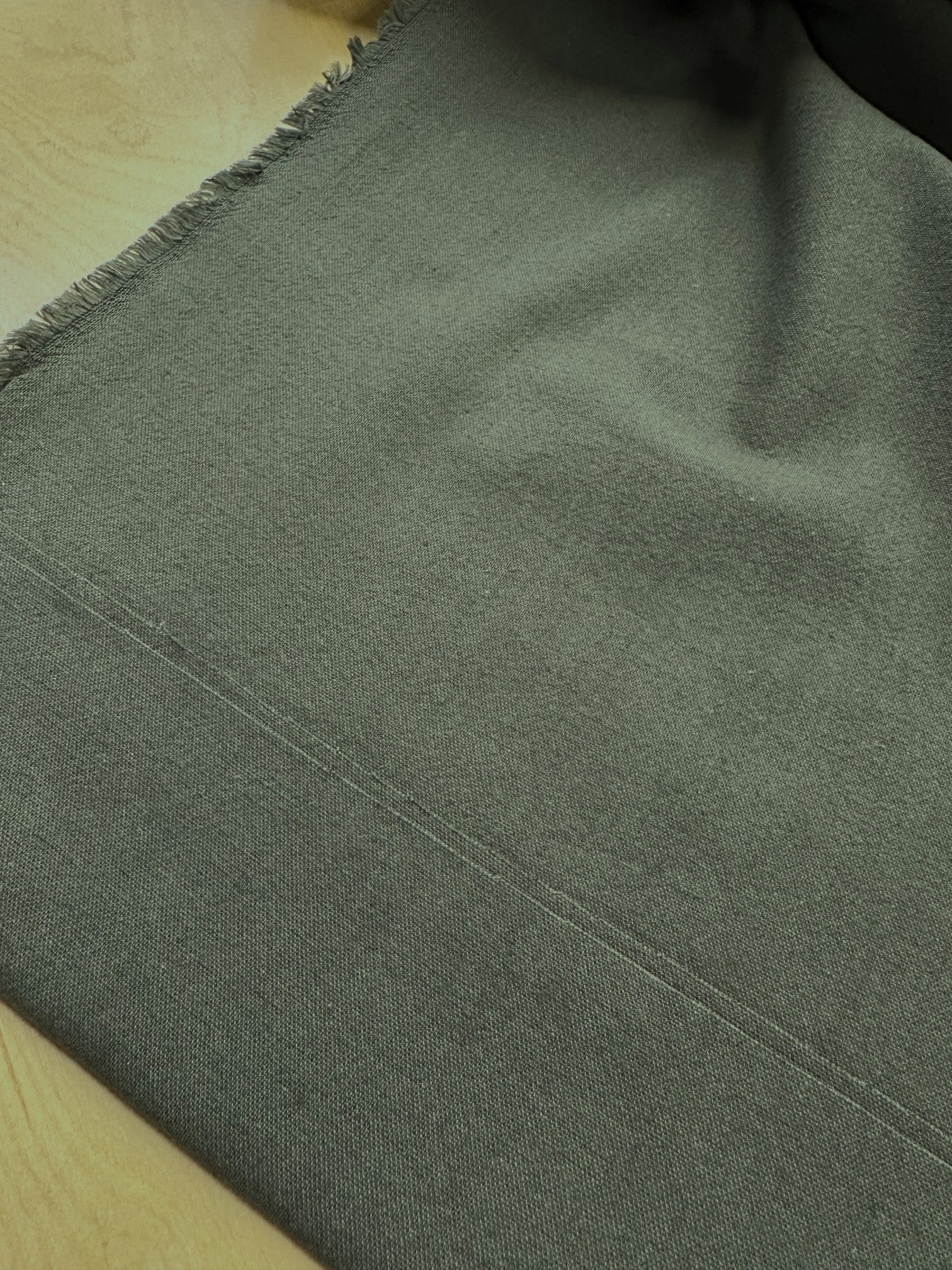 Cotton Linen Lightweight Canvas - Forest Green