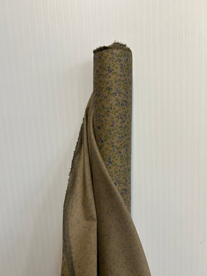 Bronze floral ditsy floral fabric