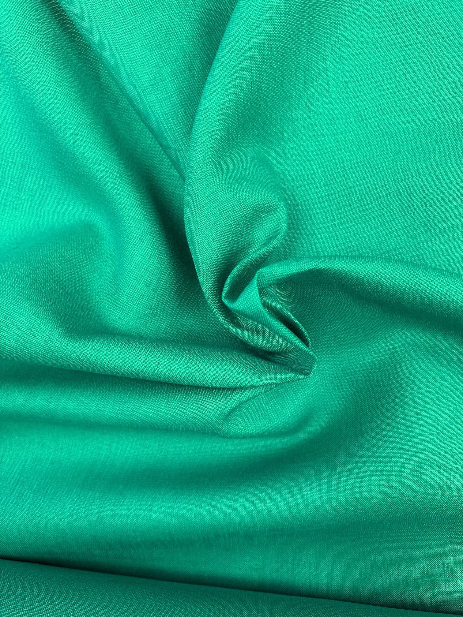 Emerald green fabric