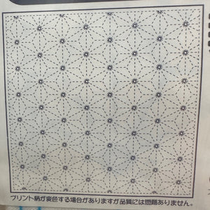 Geometric pattern with concentric circles and dots on a grid background