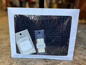 Washout Sashiko Embroidery Kits