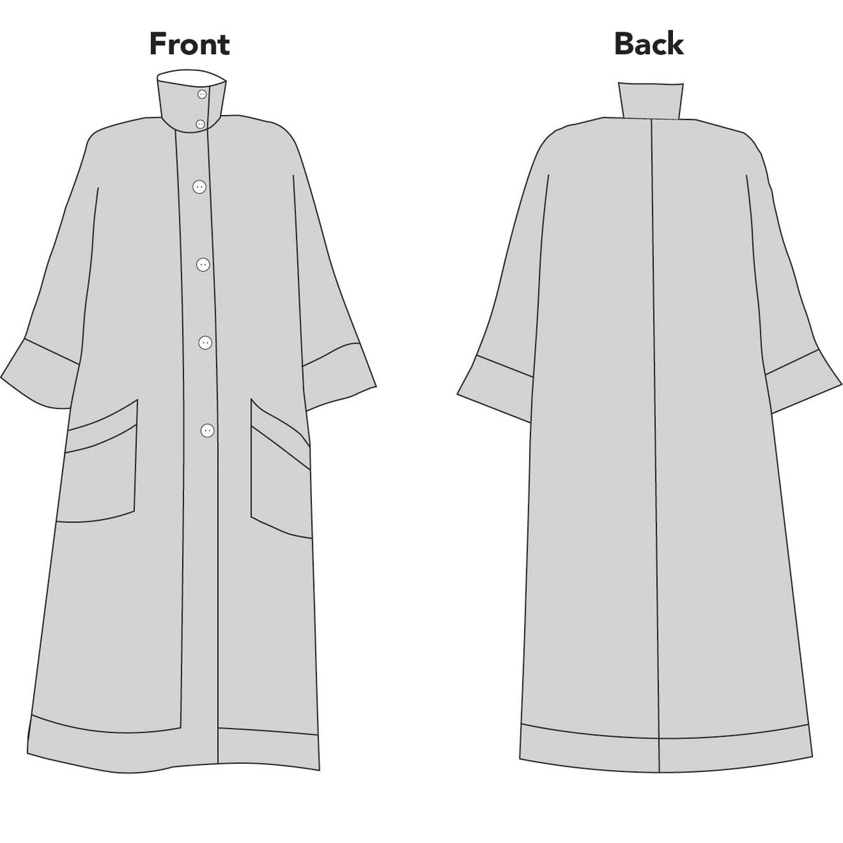 Basics Overcoat - Folkwear