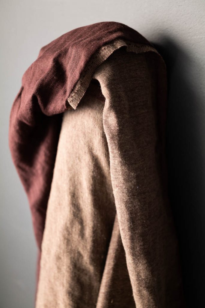 Woolsey Wool/Linen blend - Oxblood - Folkwear