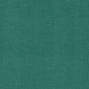 Solid teal green fabric. 