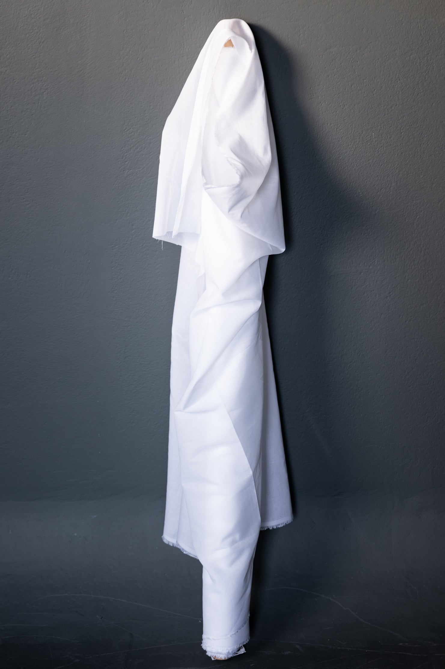 Organic Cotton Voile - White