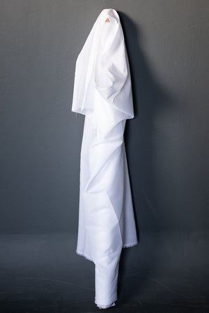 Organic Cotton Voile - White