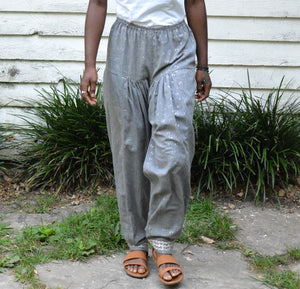 Photo of 119 Sarouelles View  C (Indian Pants).  Photo shows model from waist down.