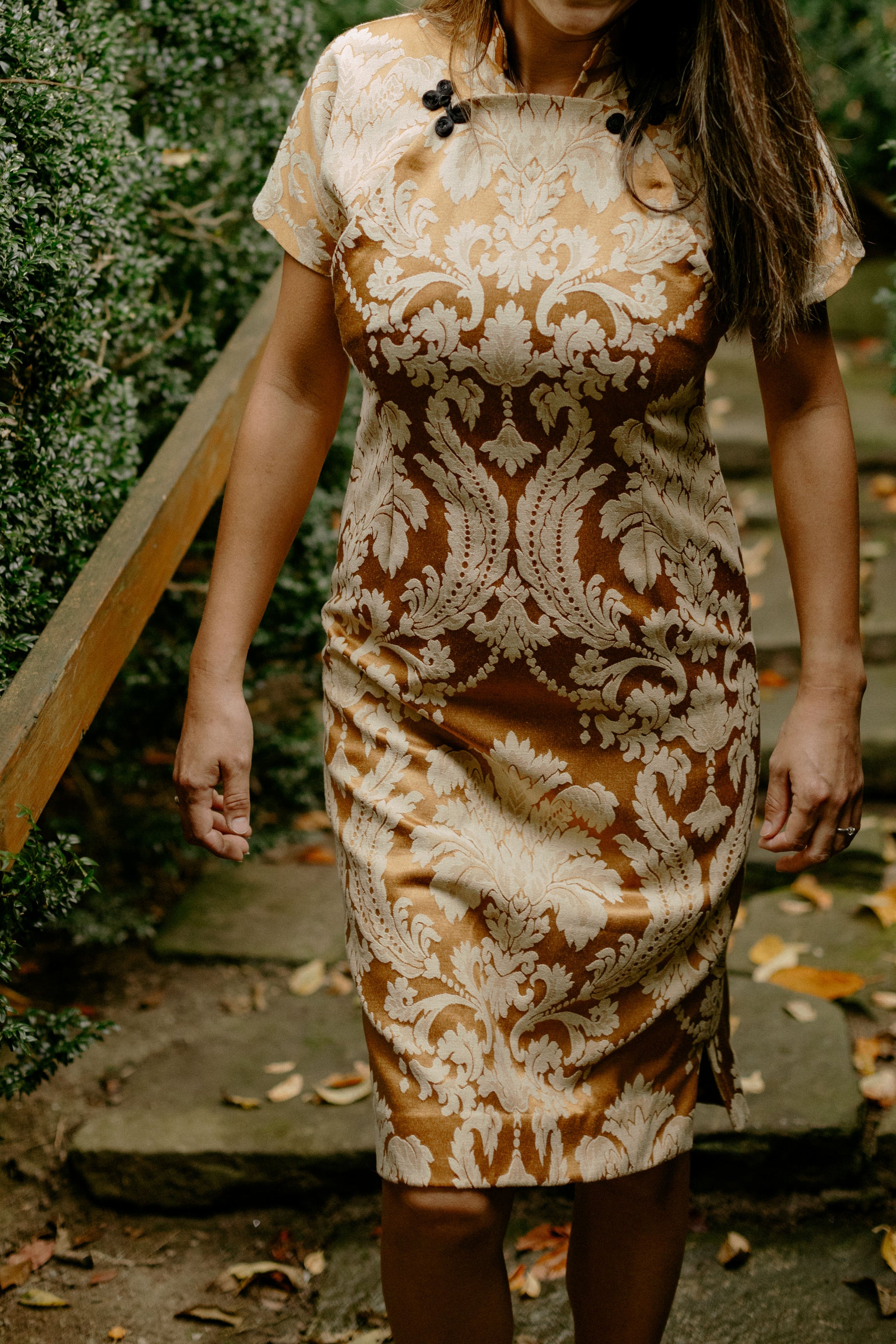 Dress batik deals cheongsam