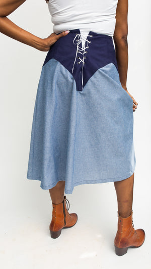 243 Rodeo Cowgirl Skirt - PDF