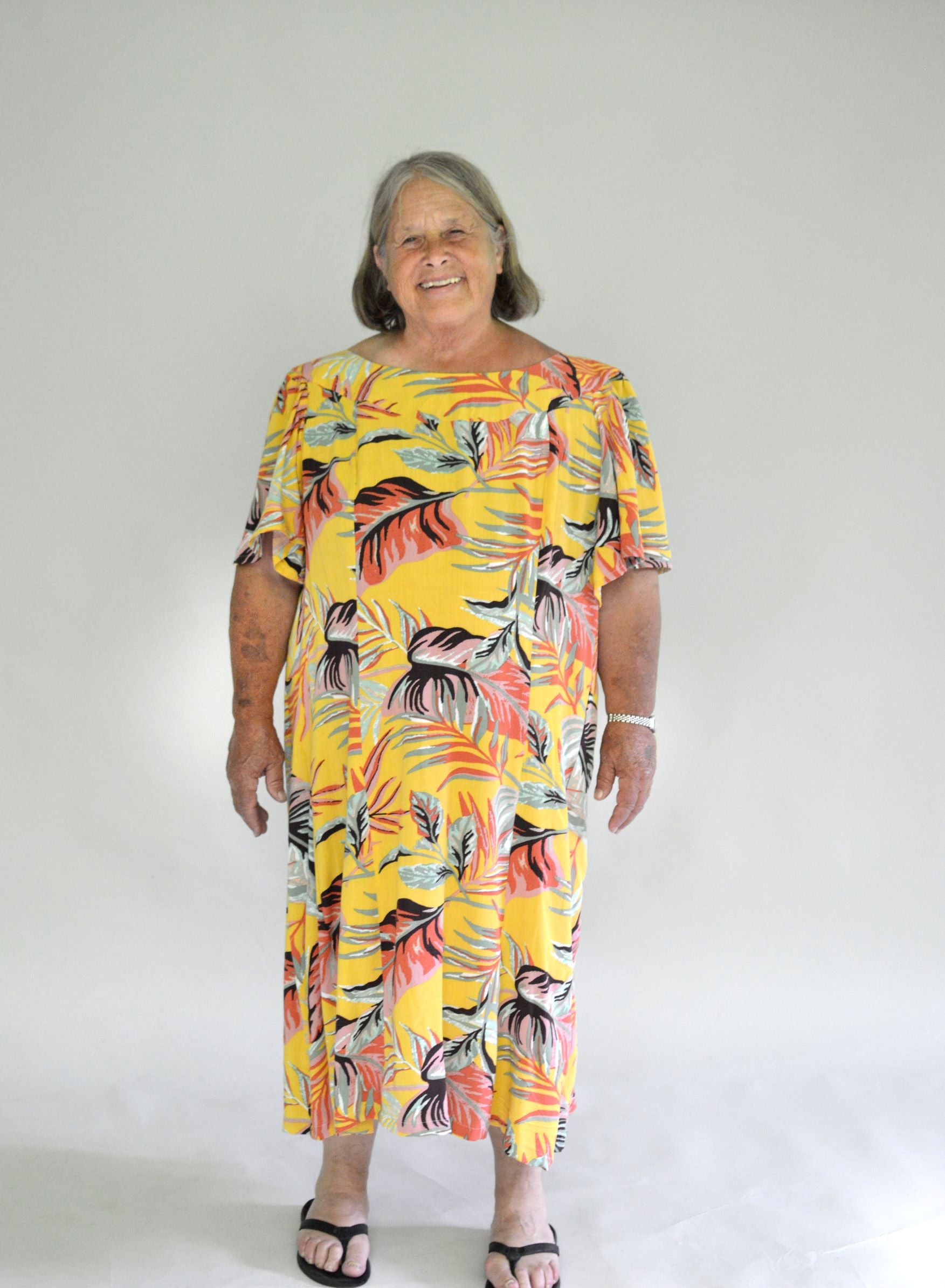 160 Hawaiian Mu'umu'u - Folkwear 160 Hawaiian Mu'umu'u - Folkwear