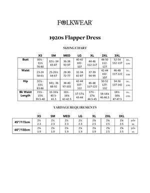 1920s Flapper Dress PDF pattern