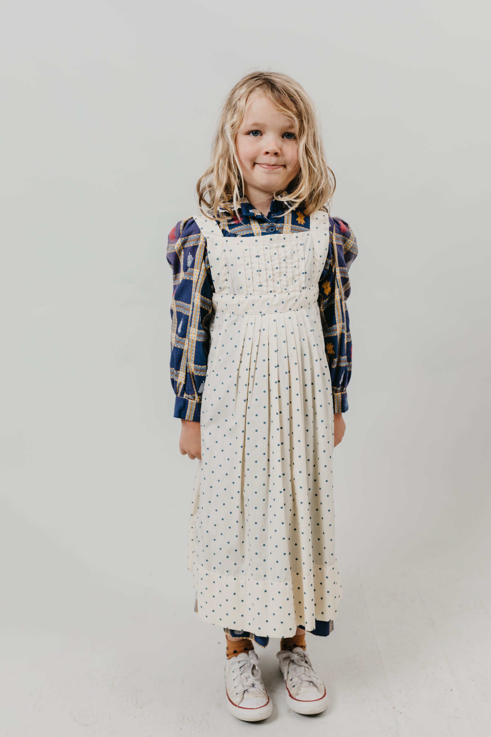 213 Child's Prairie Dress & Pinafore