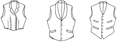 222 Vintage Vests - Folkwear