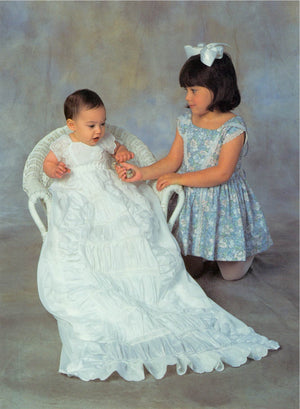 228 Victorian Christening Gown and Toddler's Dress