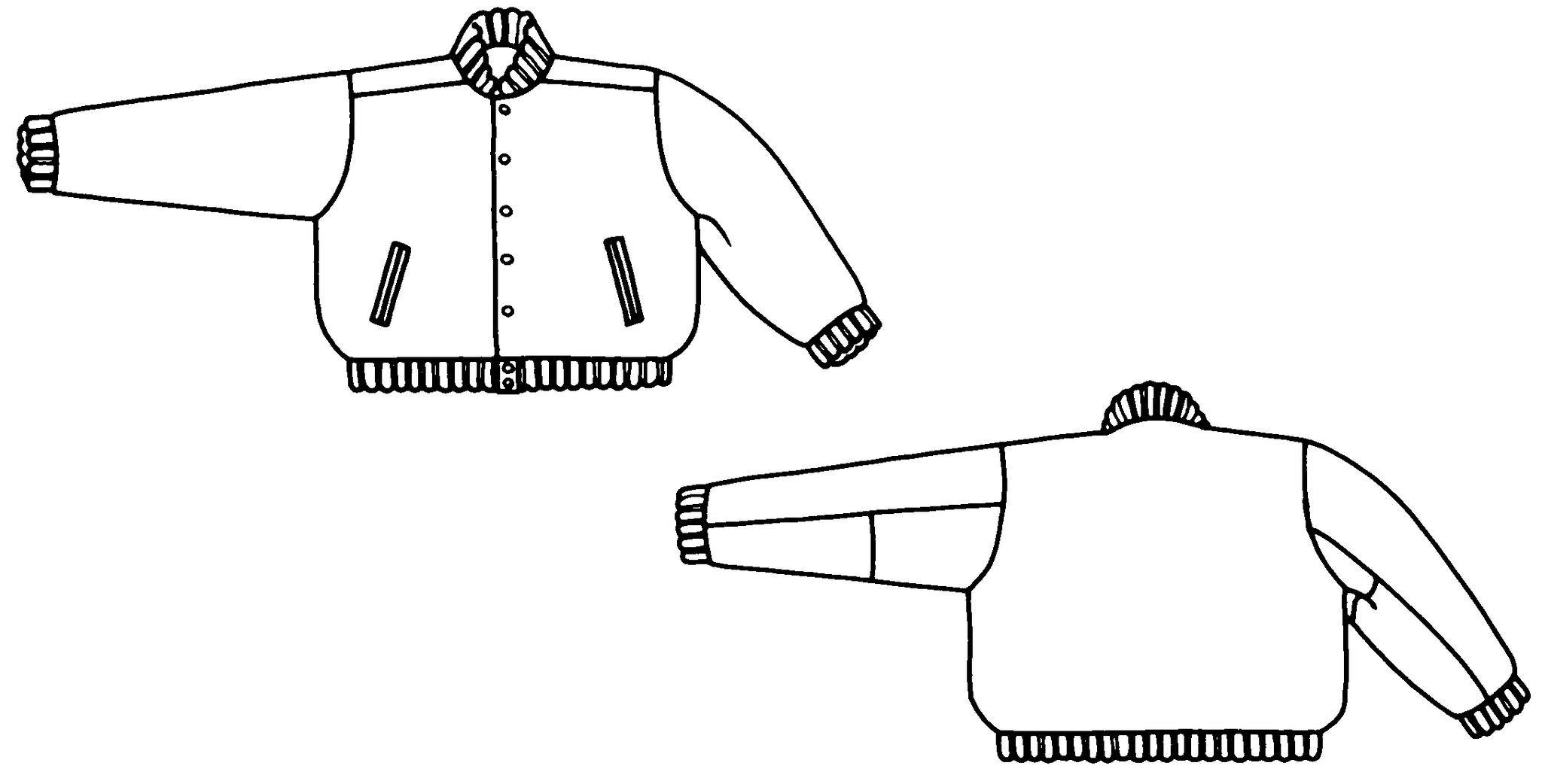 251 Varsity Jacket - PDF pattern - Folkwear