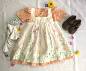 213 Child's Prairie Dress & Pinafore - PDF